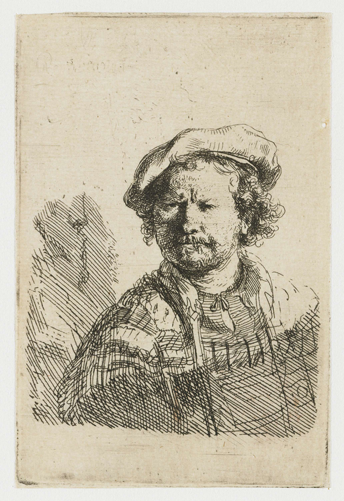  伦勃朗·梵·莱茵 Rembrandt van Rijn——自画像1